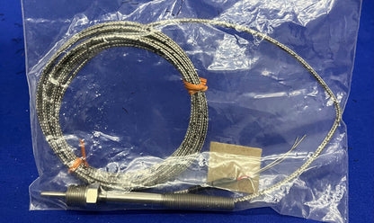 OMEGA ® TC-J-1/8NPT-U-72 THERMOCOUPLE PIPE PROBE 1/8 NPT 1/2 NOSE,QC# PL112316RB