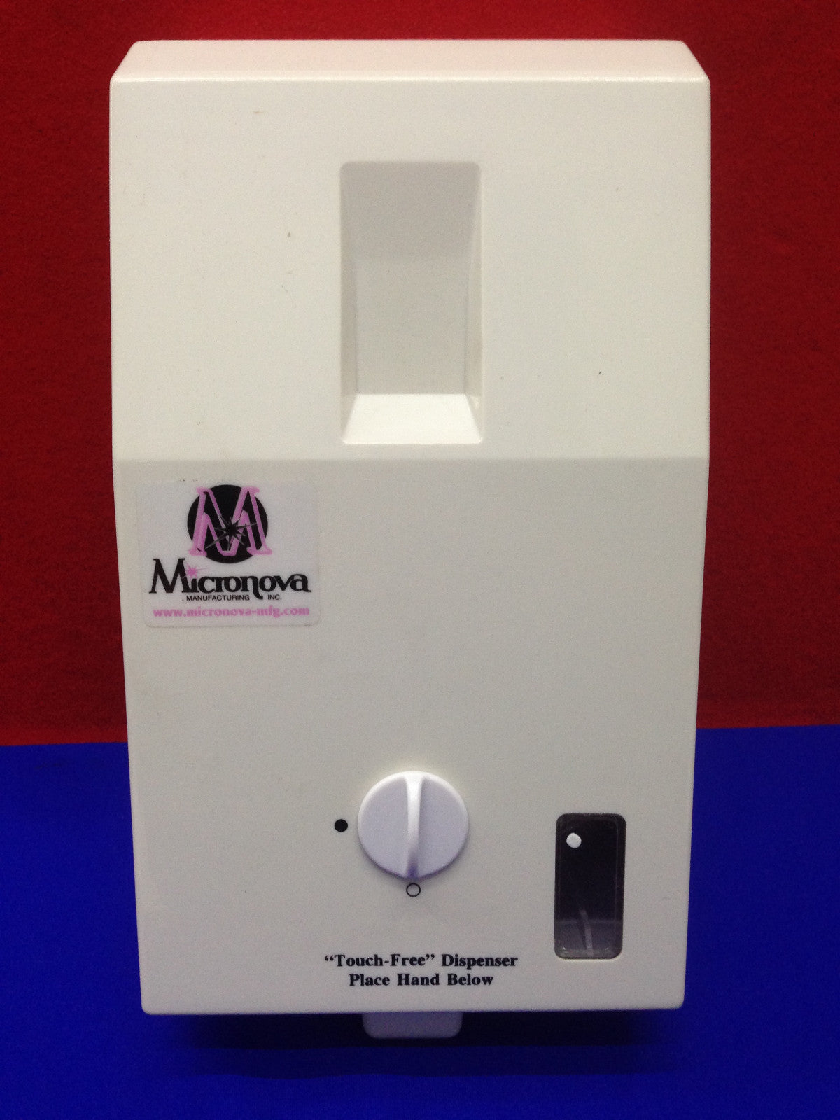 MICRONOVA AT1036-T SN 0810-001A-000126 SOAP DISPENSER NO TOUCH / TOUCH FREE