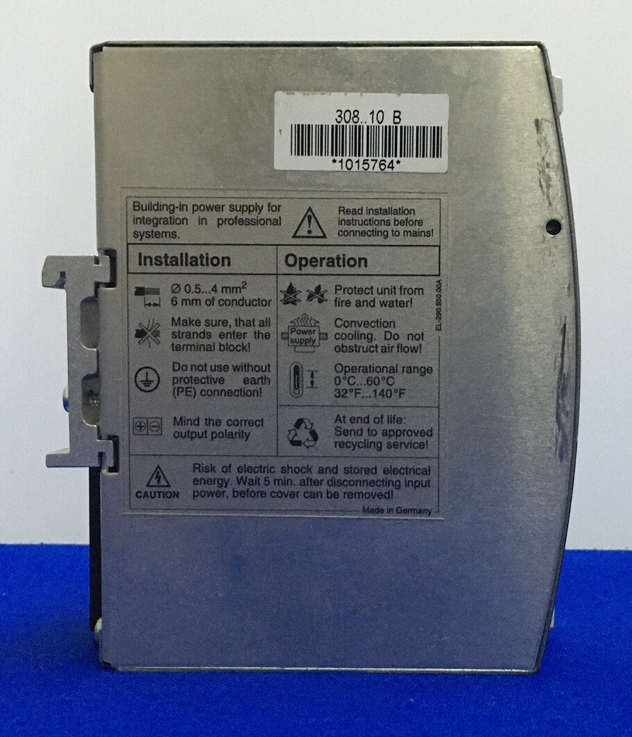 SOLA SDN 4-24-100 SDN4-24-100 DIN RAIL POWER SUPPLY 115/230VAC 2.0/1.1A 50/60HZ