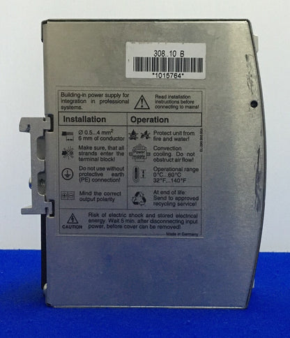 SOLA SDN 4-24-100 SDN4-24-100 DIN RAIL POWER SUPPLY 115/230VAC 2.0/1.1A 50/60HZ