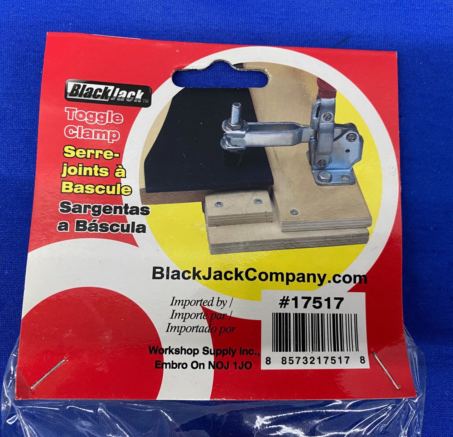 BLACKJACK ™ #17517 / 17517 TOGGLE CLAMP D500 POUND - 1 LOT QTY 5