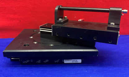 Glissière à rouleaux croisés Del Tron RS3-3 avec glissière Parker 4450-DM et dispositif de rotation