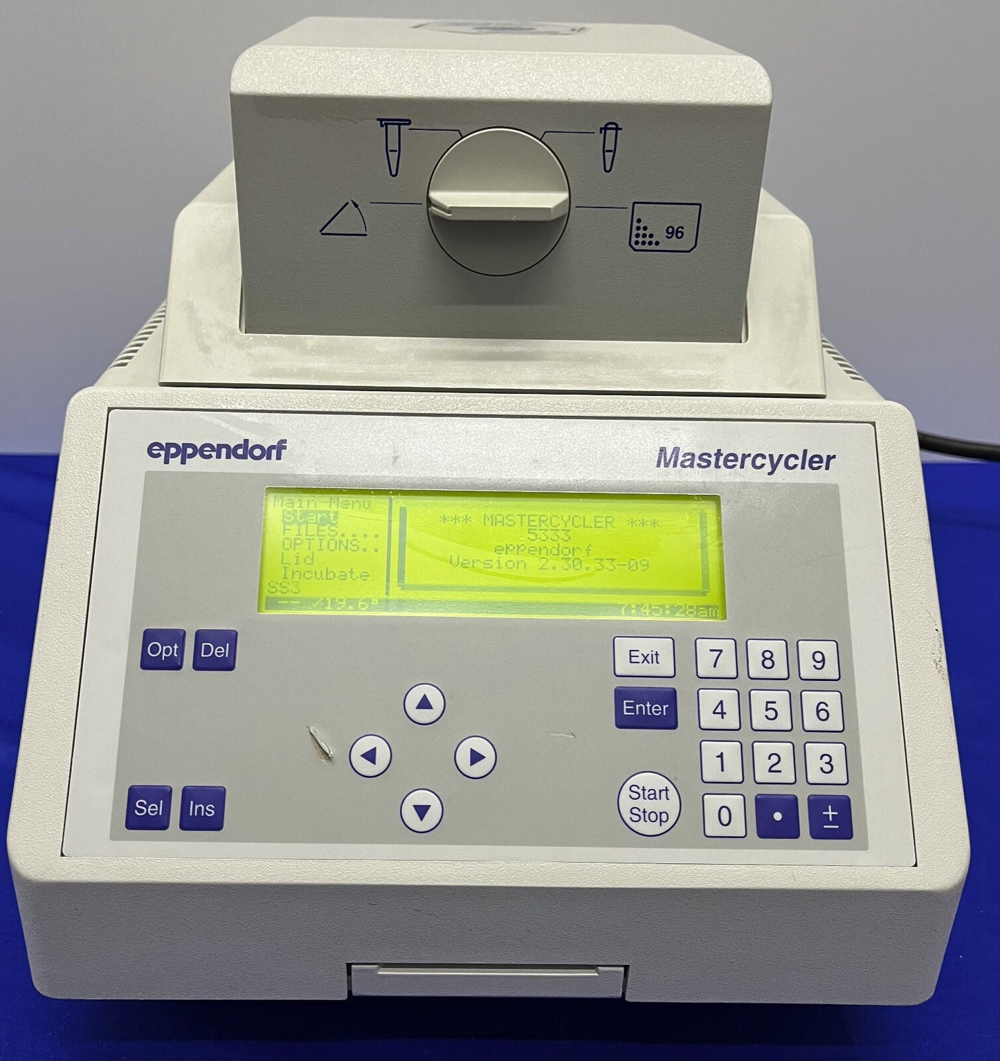 EPPENDORF 5333 MASTERCYCLER 115V THERMALCYCLER-EINHEIT, EINSCHALTET