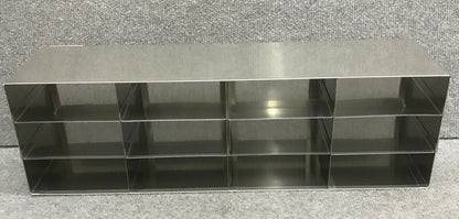VWR CRYOPRO 89214-644 SS UPRIGHT FREEZER RACK FOR STANDARD 2″ Boxes- Rack Only