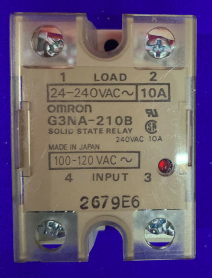 QTY 3 - OMRON G3NA-210B SOLID STATE RELAYS