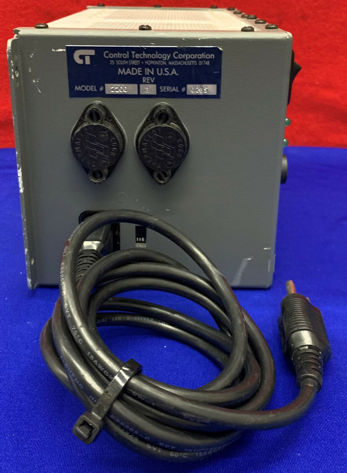 CTC Control Technology Automation Controller 2200 REV.B w/ 2203/2204/2-2205,2200