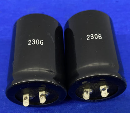 RUBYCON 450V250uF CAPACITOR, ITEMS ARE USED, SELLING AS '1 LOT QTY 2'
