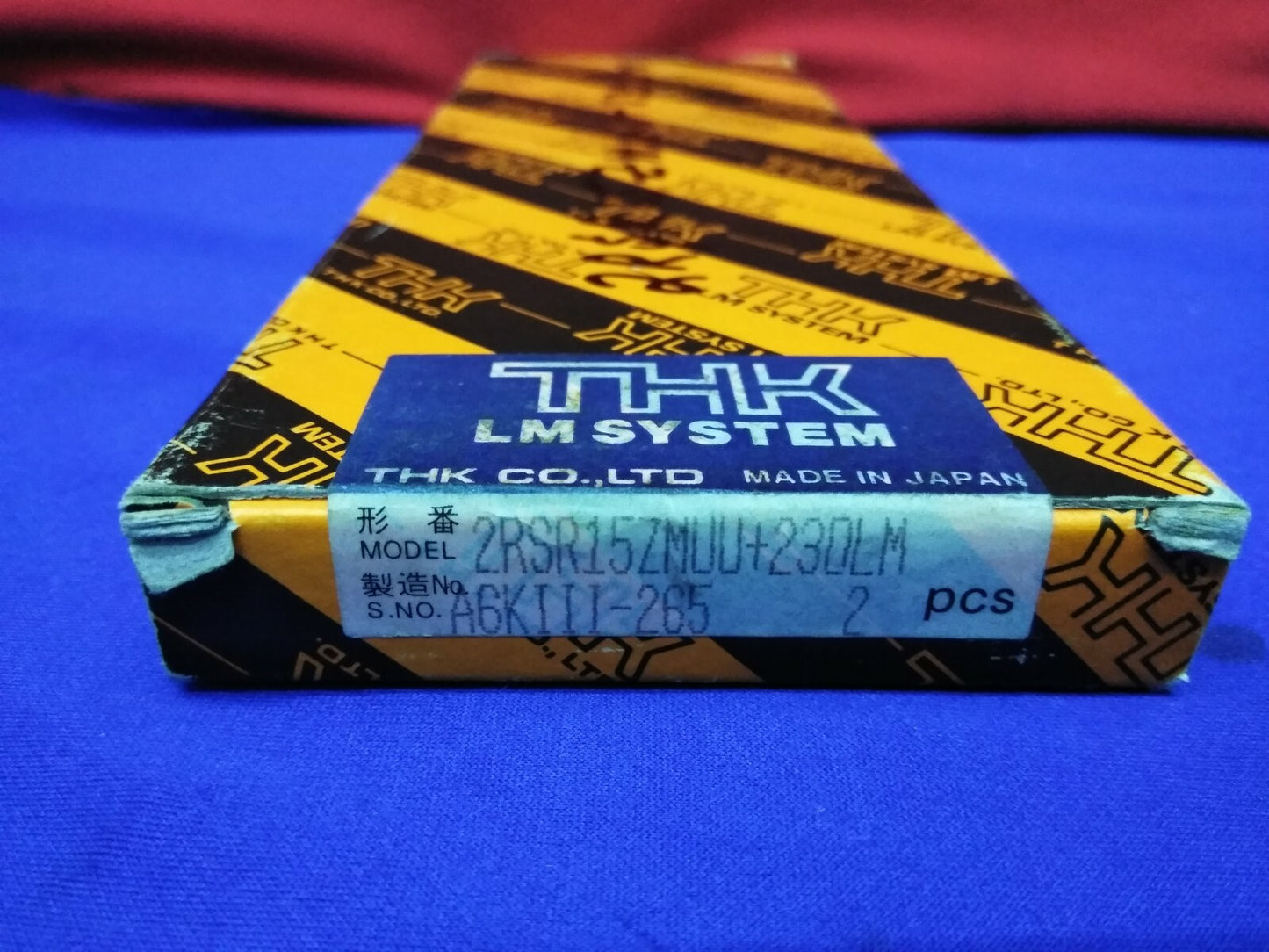 THK LM SYSTEM 2RSR15ZMUU+230LM LINEAR BEARING