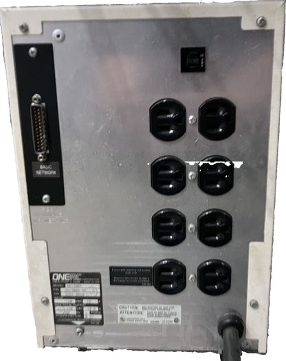 ONEAC CORPORATION POWER CONDITIONING SYSTEM ON1300A-SB