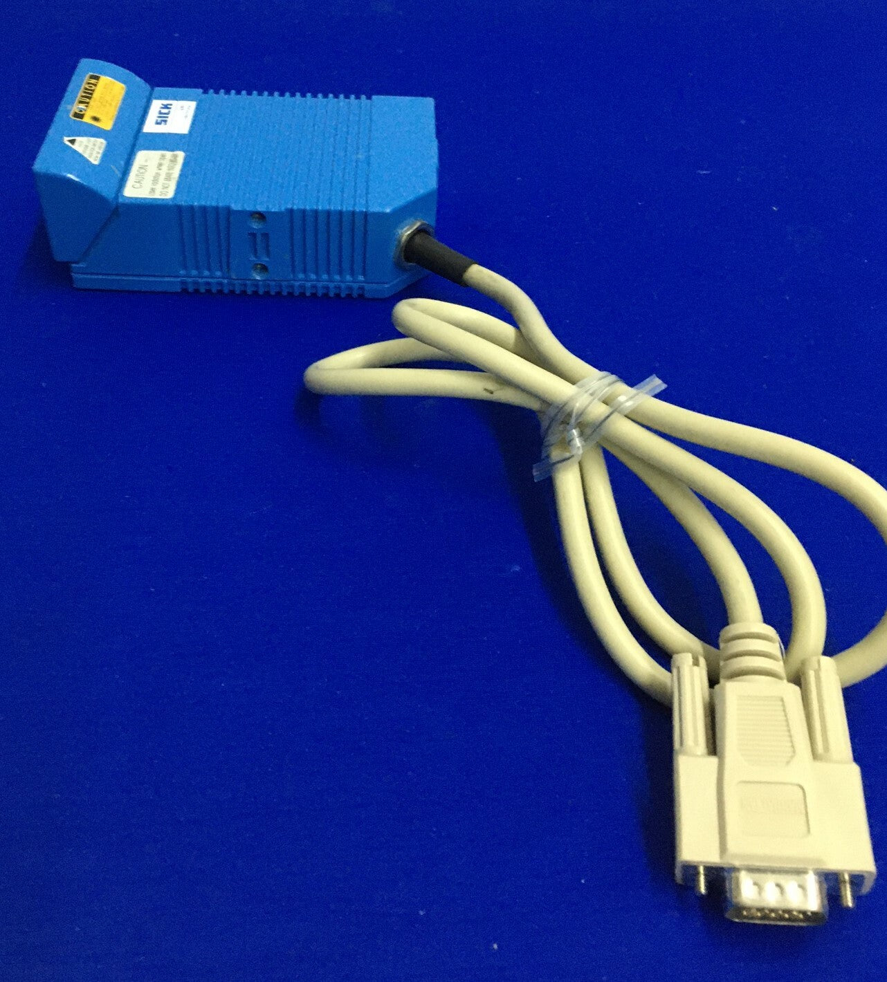 SICK CLV220A0010 / CLV-220-A0010 / 1 015 260 LASERSENSOR 15-POLIGER STECKER
