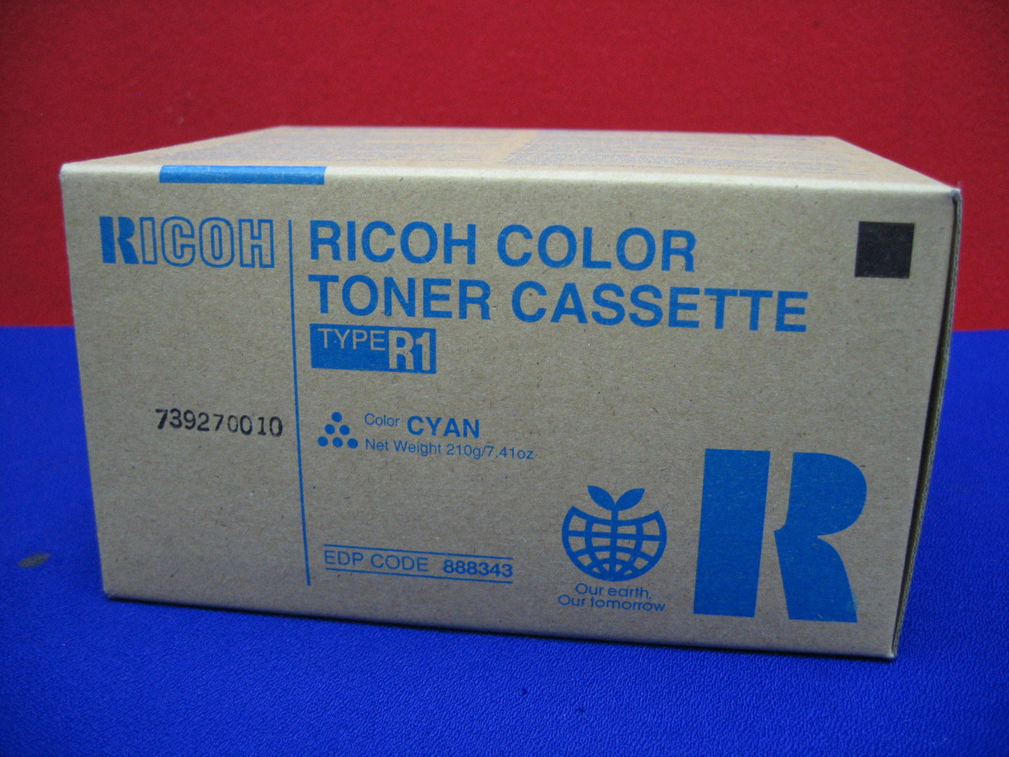 Ricoh Type R1 Toner Cassette Cyan Box Stamped 739270010 Part No. 888343