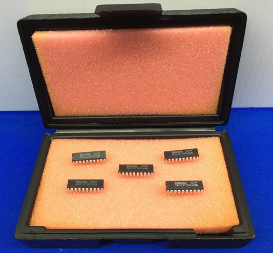 1 LOT QTY OF 5 TOSHIBA 74HC373AP