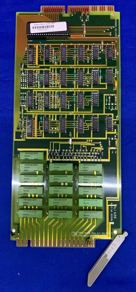 Hewlett-Packard HP Relay Output 69730A Board 2345A-22702
