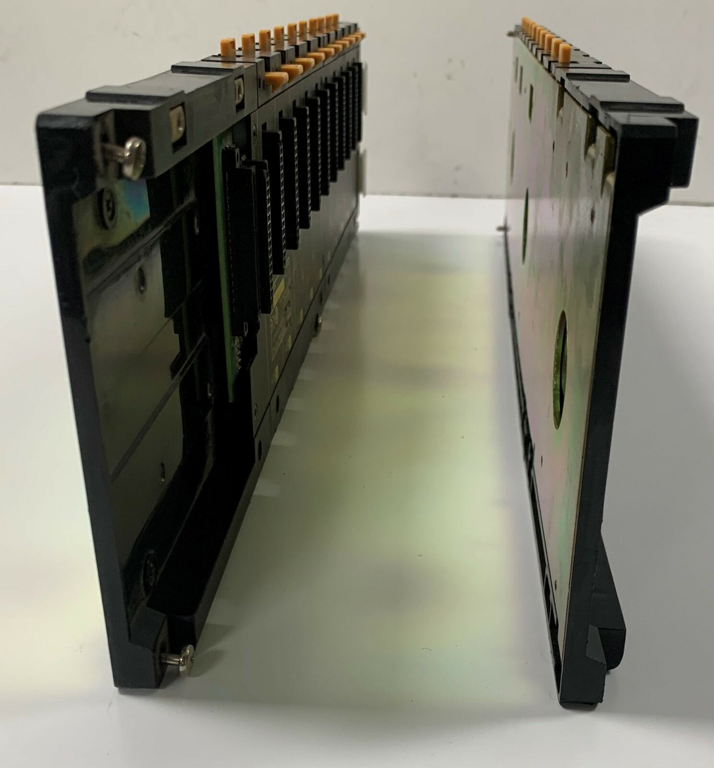 Lot of 2 Omron 10 Slot CPU Base Unit C200HBC101-V2