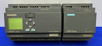 LOGO SIEMENS 24RCL 6ED1 053-1HB00-0BA2 e 6EP1331-1SH01