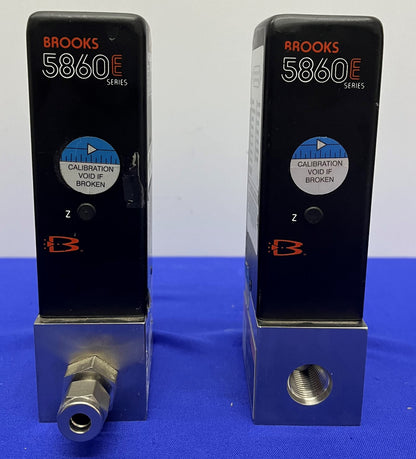 BROOKS INSTRUMENTS 5860E 5860EA154QEA  MASS FLOW SENSOR - 1 LOT QTY 2
