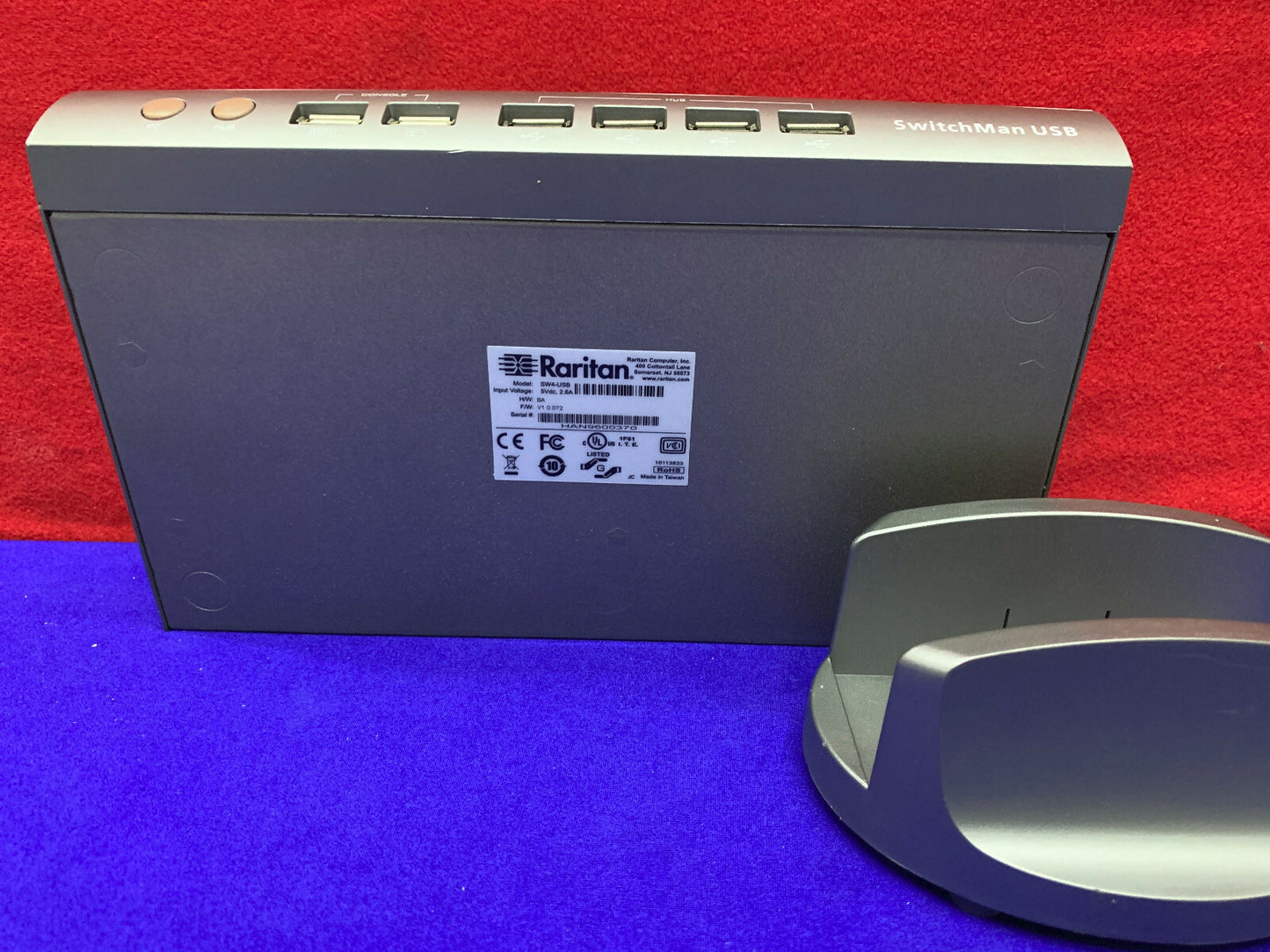 RARITAN COMPUTERSCHAKELAAR USB SW4-USB-SCHAKELAAR