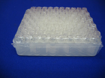 COLE-PARMER 98722-01 VIALS AUTOSAMPLER CLEAR NEW 100/PK CLEAR W/GRAD 2mL