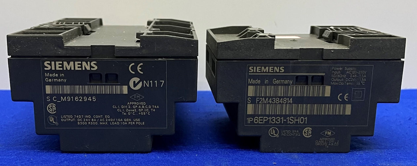 LOGO SIEMENS 24RCL 6ED1 053-1HB00-0BA2 e 6EP1331-1SH01