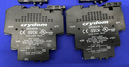 CRYDOM DR24D06 SOLID STATE RELAY, DIN RAIL 6 AMP,