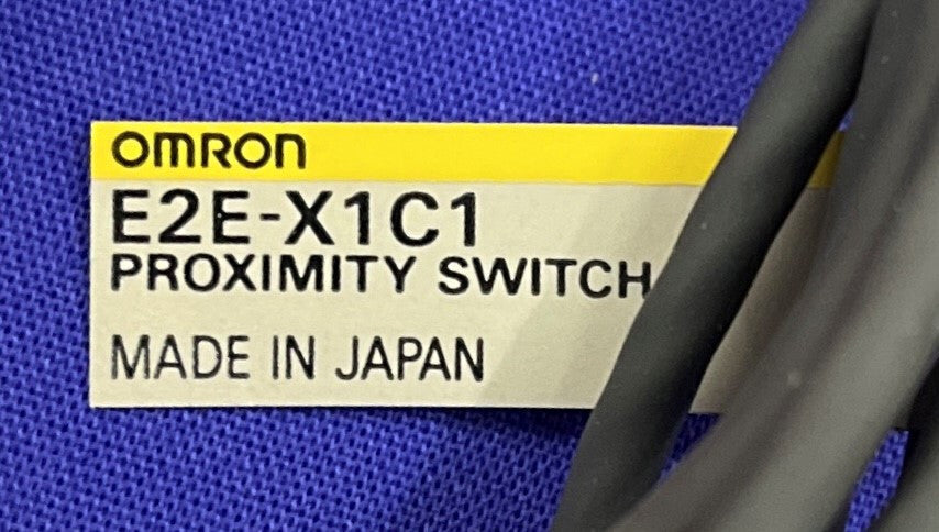 Lot of 3 Omron E2E-X1C1 Proximity Sensor