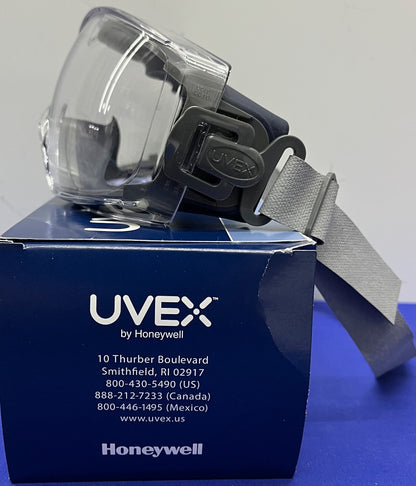 UVEX ™ STEALTH ® OTG S3970HS NAVY BODY CLEAR LENS ANTIFOG GOGGLE For Dirt Bike