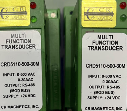 CR MAGNETICS CRD5110-500-30M TRASDUTTORE DIGITALE MULTIFUNZIONE A SINGOLO ELEMENTO - 2