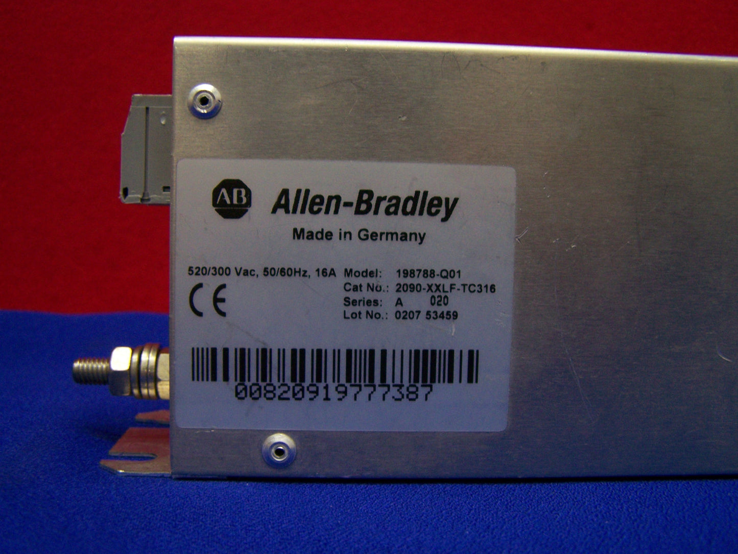 Allen-Bradley Allen Bradley AB 198778-Q01 2090-XXLF-TC316 BRUSHLESS LINE FILTER