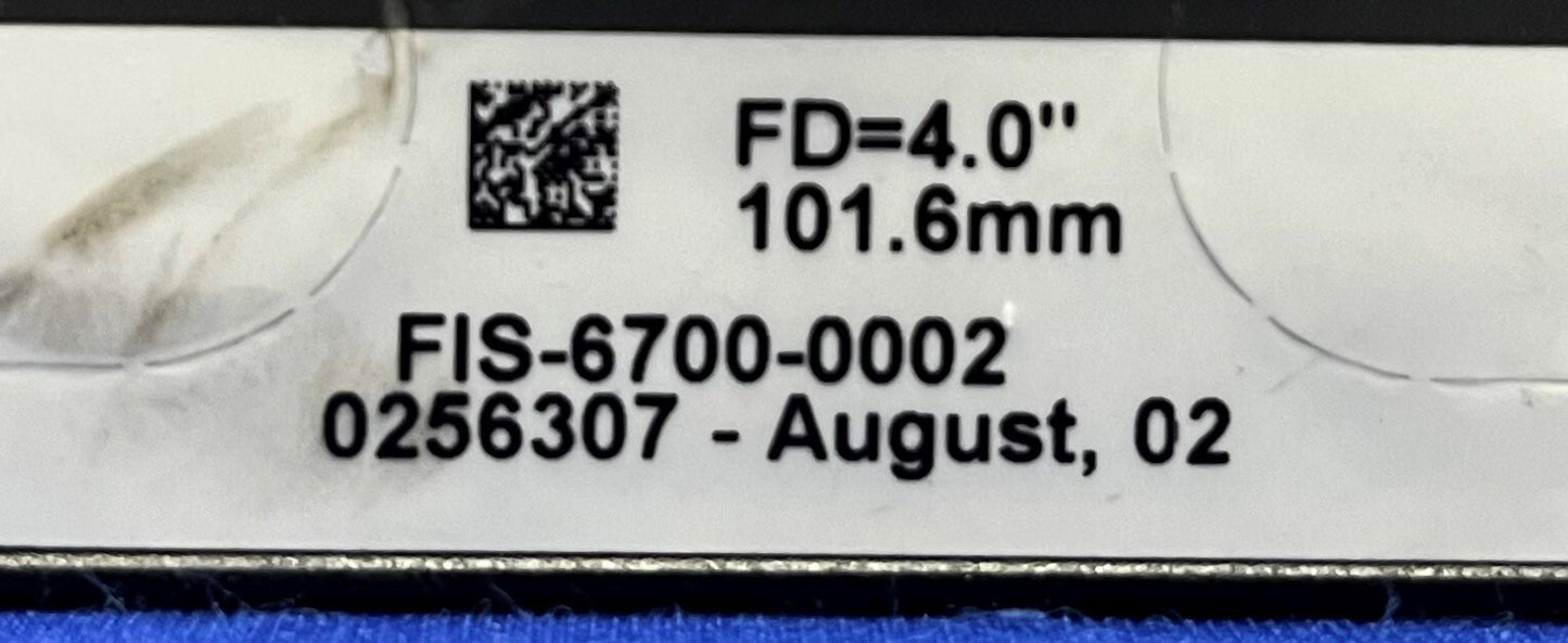 Omron Microscan FIS-6700-0002 Barcode Scanner 101.6mm FD=4.0”
