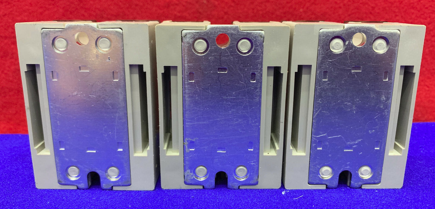 QTY 3 - OMRON G3NA-210B SOLID STATE RELAYS