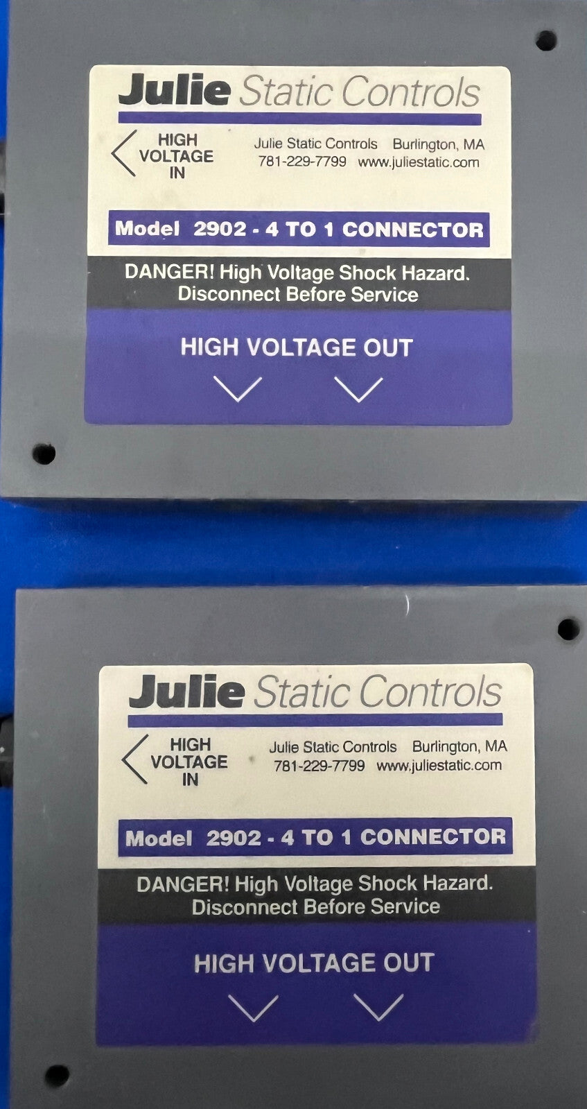 SIMCO STATIC CONTROL MODEL NWS 12" NEUTRO-VAC WEB CLEANING SYSTEM - PARTS/REPAIR
