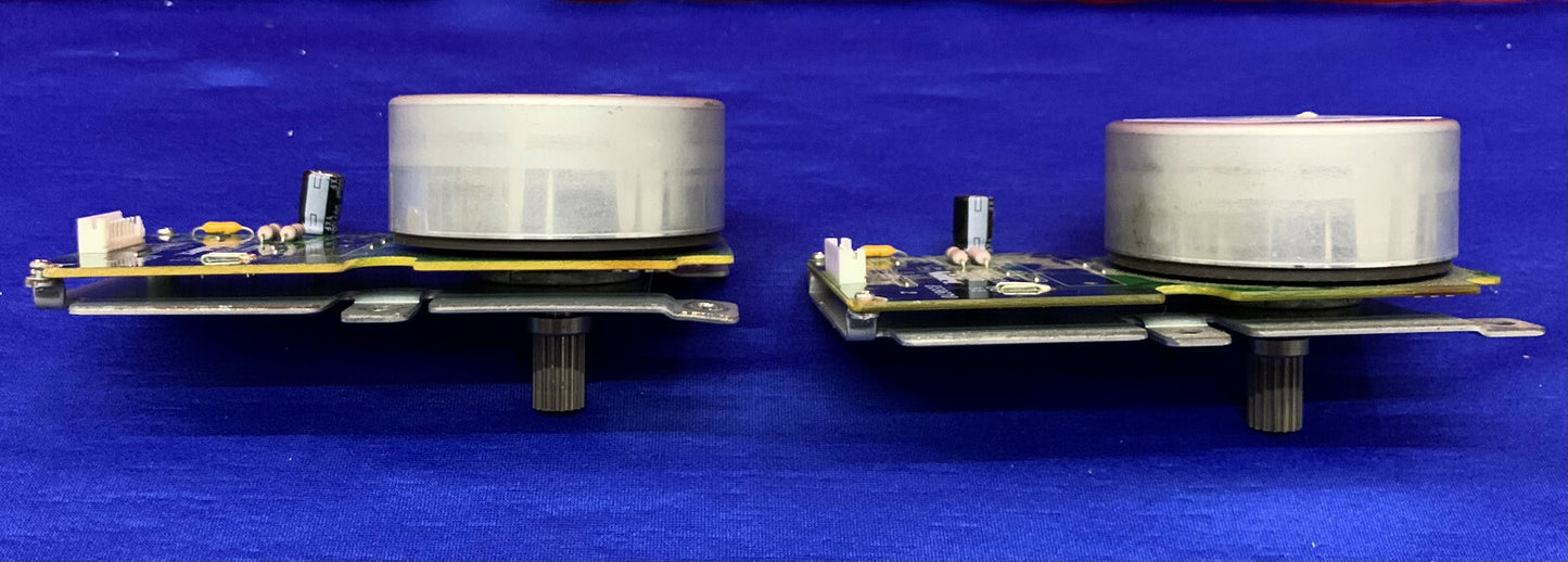 1 Lot Qty of 2 - NIDEC Motor 4K1-1102 50M0603280 DC24V 14002180