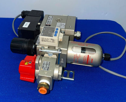 SMC-KLEP MET ISE35-N-65-P DIGITALE UITLEZING &amp; NAV2000-NO2-5DZ &amp; VHS20-NO2-2