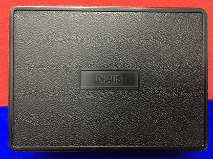 OHAUS 200g Gewicht mit Etui und Handschuh