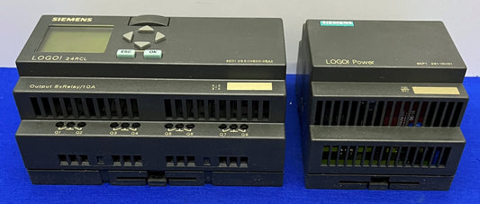 SIEMENS LOGO 24RCL 6ED1 053-1HB00-0BA2 & 6EP1331-1SH01