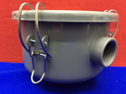 Solberg Carbon Steel Filter, No Filter Included, Model CSL-843-075HC