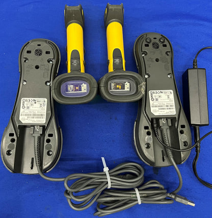 SYMBOL MOTOROLA BARCODE SCANNER LS3578 met OPLAADSTATION - 1 PARTIJ HOEVEELHEID 2