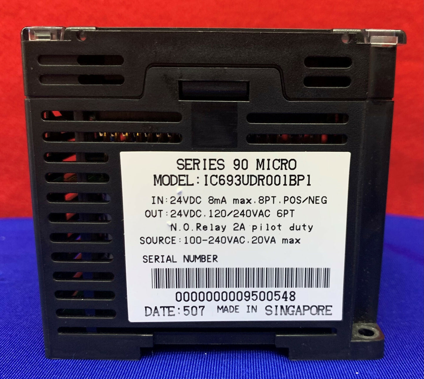 GE Fanuc Serie 90 Mikro-IC693UDR001BP1 Programmierbarer Controller 24VDC