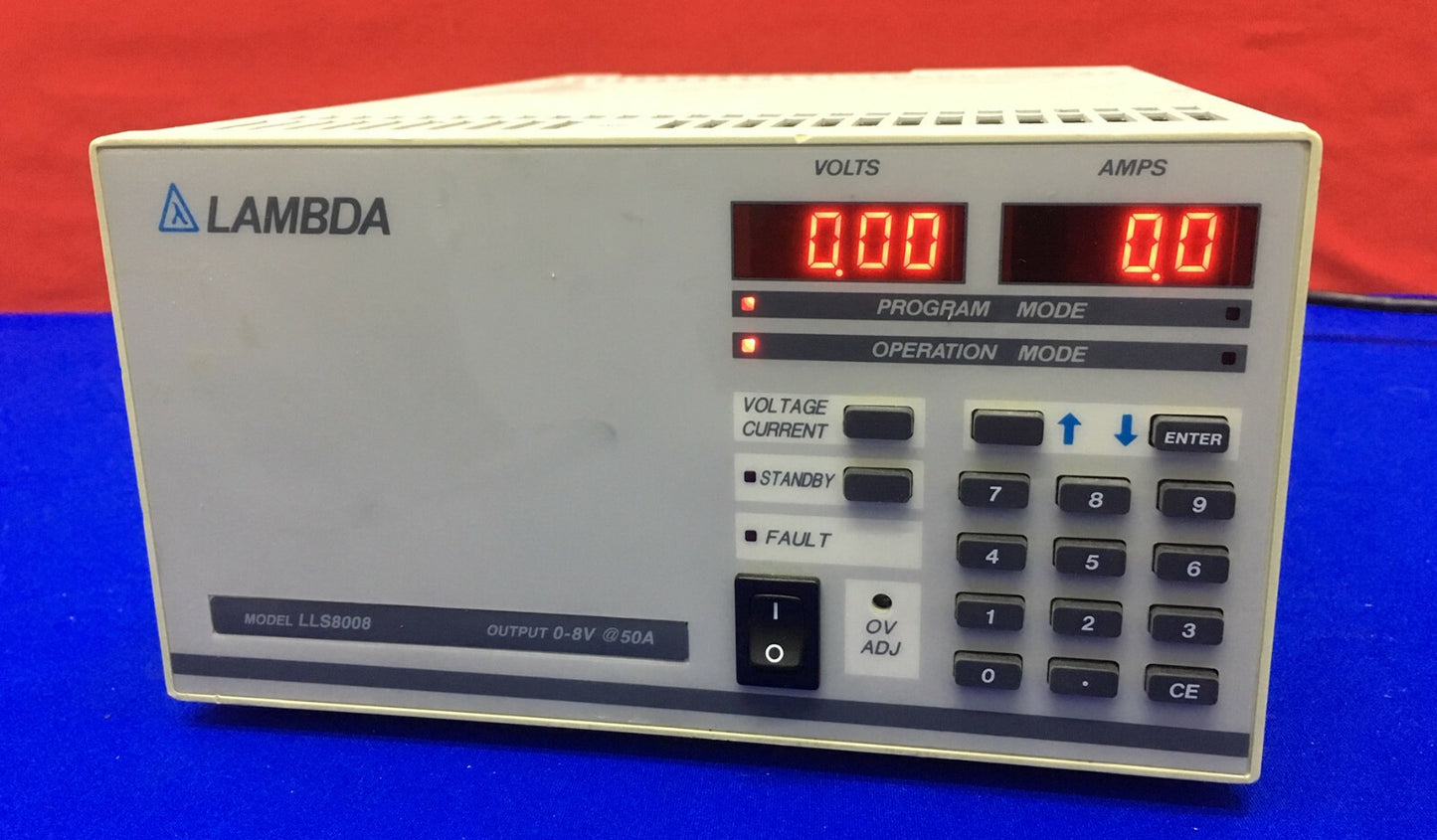 LAMBDA ELECTRONICS LLS8008 DIGITALES GEREGELTES NETZTEIL