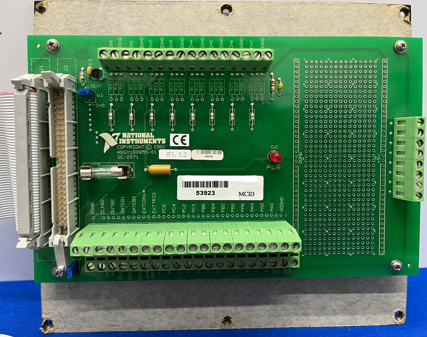 NATIONAL INSTRUMENTS SC-2071  TERMINATION INTERFACE ASSEBMLY ASSY/80955-01