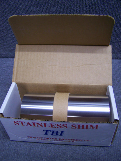 TRINITY BRAND SN-7 EDELSTAHL-UNTERLEGSCHEIBE, 6" BREIT, 50" LÄNGE, 0,007" DICKE