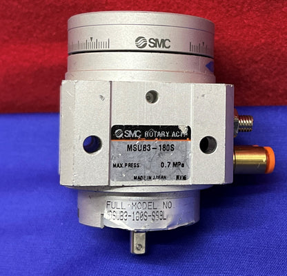 SMC Rotary Act. MSUB3-180S / MDSUB3-180S-S99L