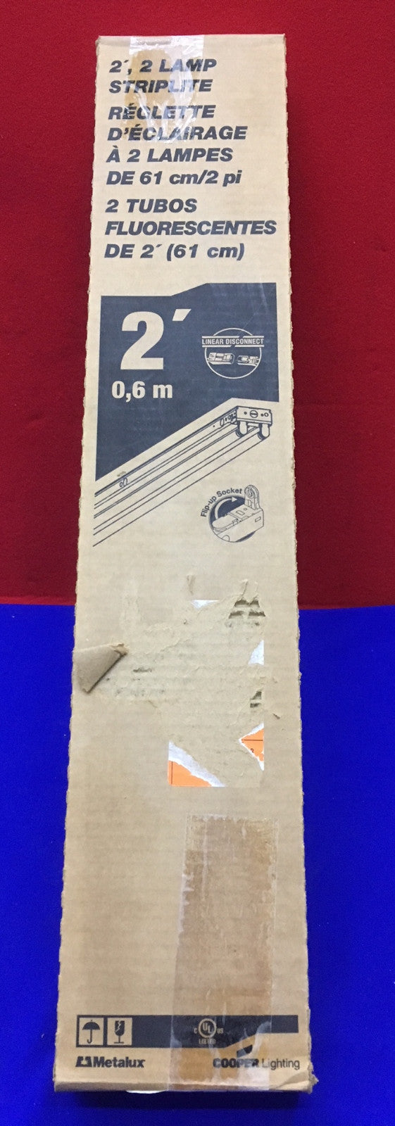 COOPER F3-2' 29901638 / 12210844 CAT SSF-214T5-UNV-EBT1-U LUCE STRIPLITE QTY 5
