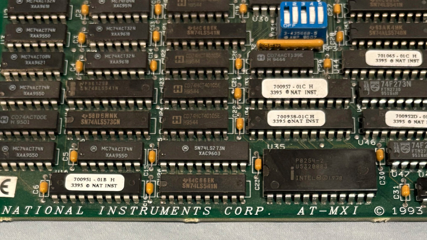 NI NATIONAL INSTRUMENTS AT-MXI INTERFACE BOARD 1993 C37 U57,847264934 3295