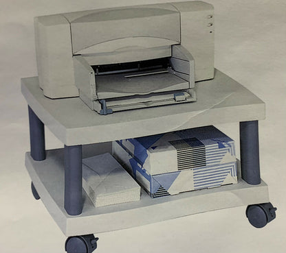 SAFCO Printer Stand 1861GR Gray Under Desk Printer Stand