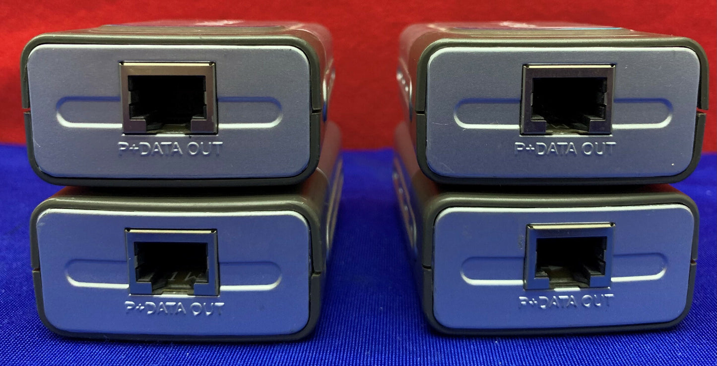 Lot of 4 D-Link Power Over Ethernet Adapter DWL-P200 (only 3 48V Power Adpaters)