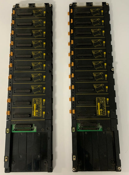 Lot of 2 Omron 10 Slot CPU Base Unit C200HBC101-V2