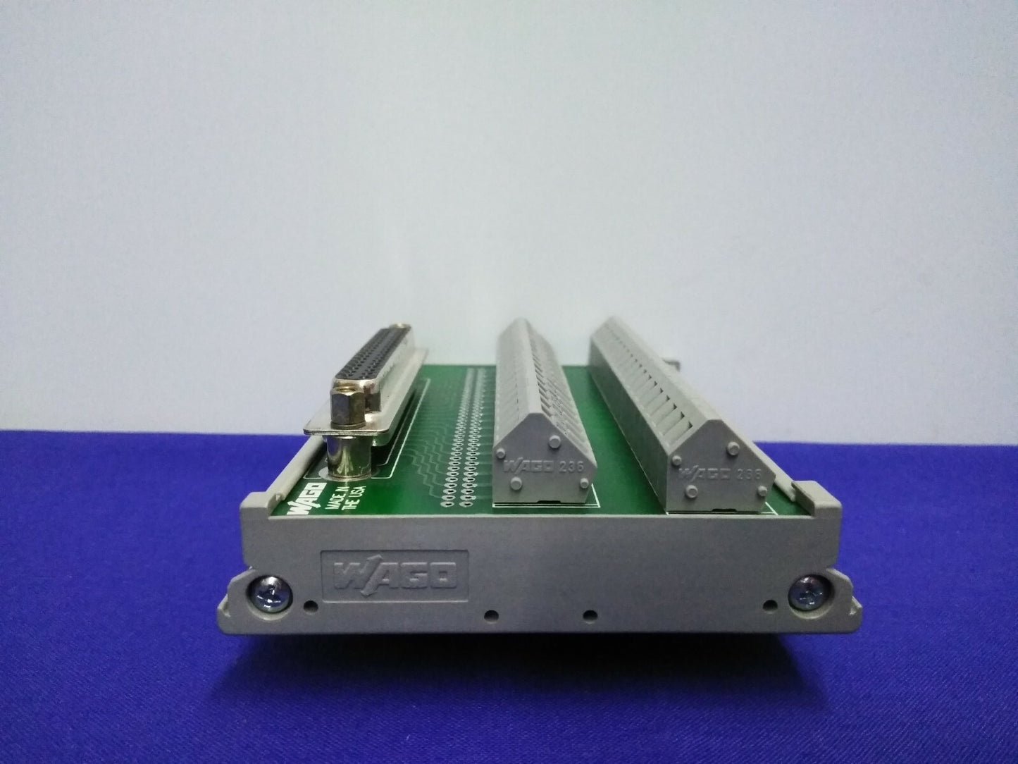 SCHEDA DI BREAKOUT WAGO / MODULO / TERMINALE 37-PIN D SUB 