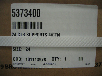 PENCO 5373400 24" RIVET-RITE CENTER SUPPORTS FOR SHELVING  (1 BOX-4 PER BOX)