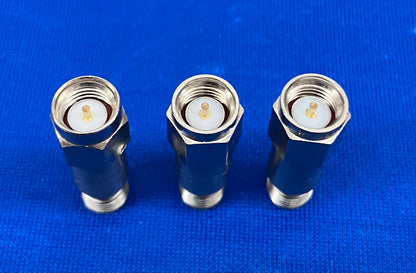 PASTERNACK PE7005-20 20DB FIXED ATTENUATOR, SMA MALE LOT OF 3, DIGIKEY # BELOW